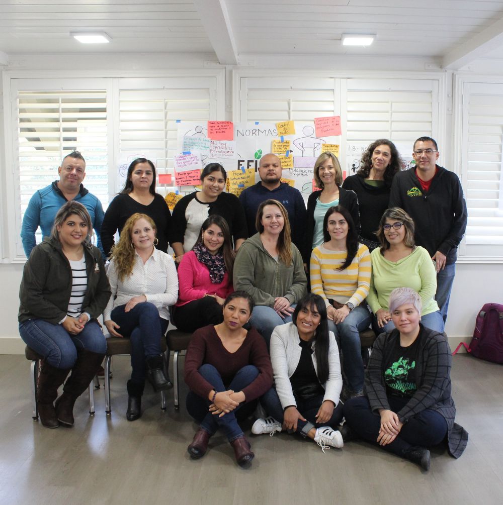 Picture of internal trainer participants